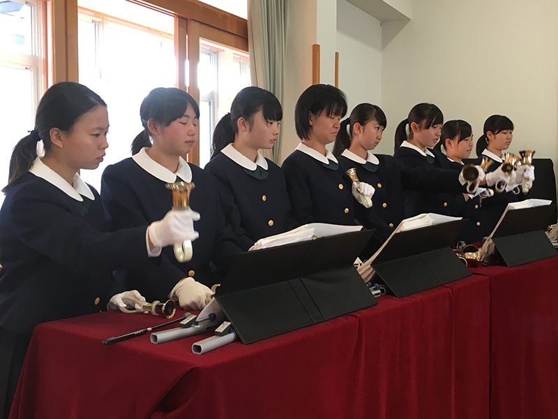 広島三育学院中学校ハンドベル