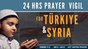 トルコ・シリア地震災害特別祈祷
